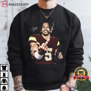 Jayden Daniels Washington Commanders Football Vintage Funny T Shirt (3)