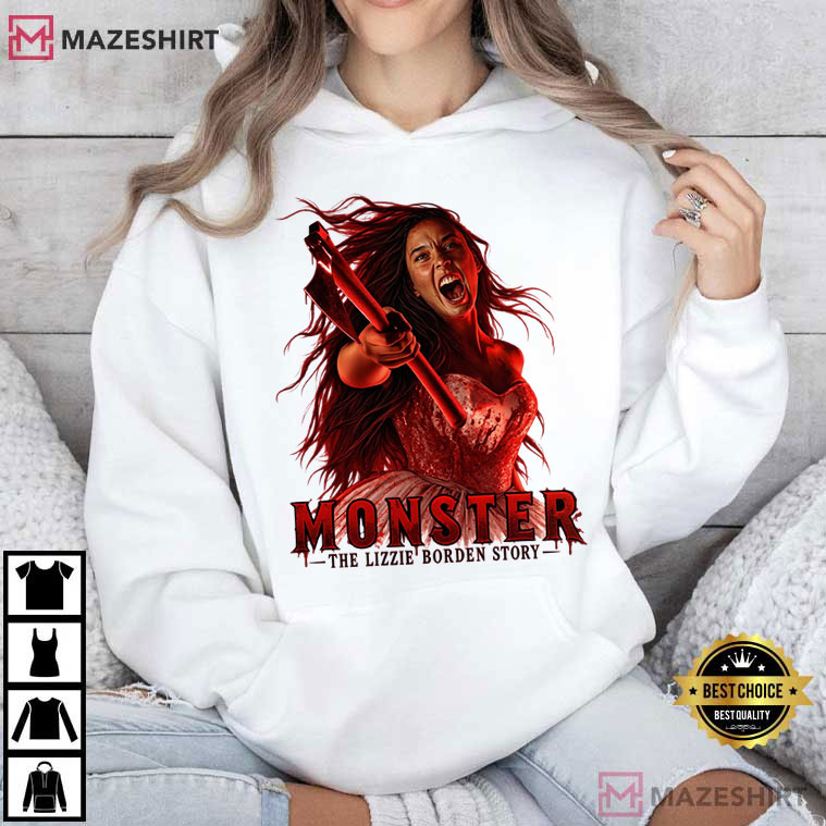 Monster The Lizzie Borden Story Horror True Crime T-Shirt Monster The Lizzie Borden Story Horror True Crime T-Shirt