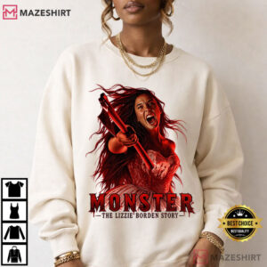 Monster The Lizzie Borden Story Horror True Crime T Shirt (3)