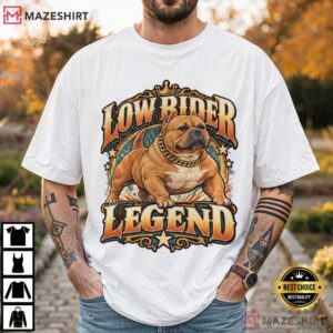 Low Rider Legend Micro Bully Dog Lovers T Shirt (4)