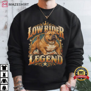 Low Rider Legend Micro Bully Dog Lovers T Shirt (1)