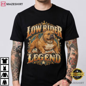 Low Rider Legend Micro Bully Dog Lovers T Shirt (2)