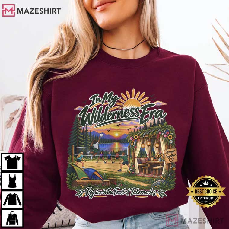 In My Wilderness Era Sukkot Feast Of Tabernacles T-Shirt In My Wilderness Era Sukkot Feast Of Tabernacles T-Shirt