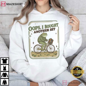 Frog Oops I Bought Another Set Brick Funny Building Block T Shirt (4)