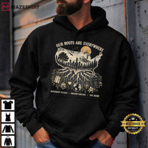Our Roots Are Everywhere Immigrant Heritage Vintage America T Shirt (4)