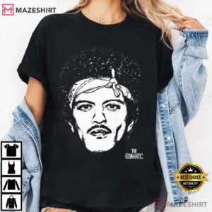 Bruno Mars Romantic Tour 2026 Vintage Pop Music T Shirt (2)