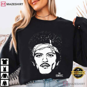 Bruno Mars Romantic Tour 2026 Vintage Pop Music T Shirt (3)