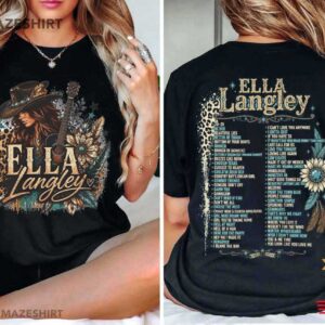 Ella Langley Country Concert Tour Music Fan Gift T Shirt (3)