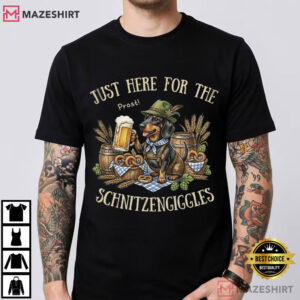 Beer Festival Bier Prost Schnitzengiggles Funny Oktoberfest T Shirt (1)
