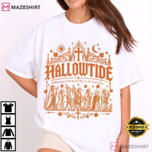 Hallowtide All Saints Day All Souls Day Halloween Catholic Fall T Shirt (4)