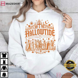 Hallowtide All Saints Day All Souls Day Halloween Catholic Fall T Shirt (2)