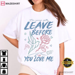 Marshmello Jonas Brothers Leave Before You Love Me Heartbreak T-Shirt
