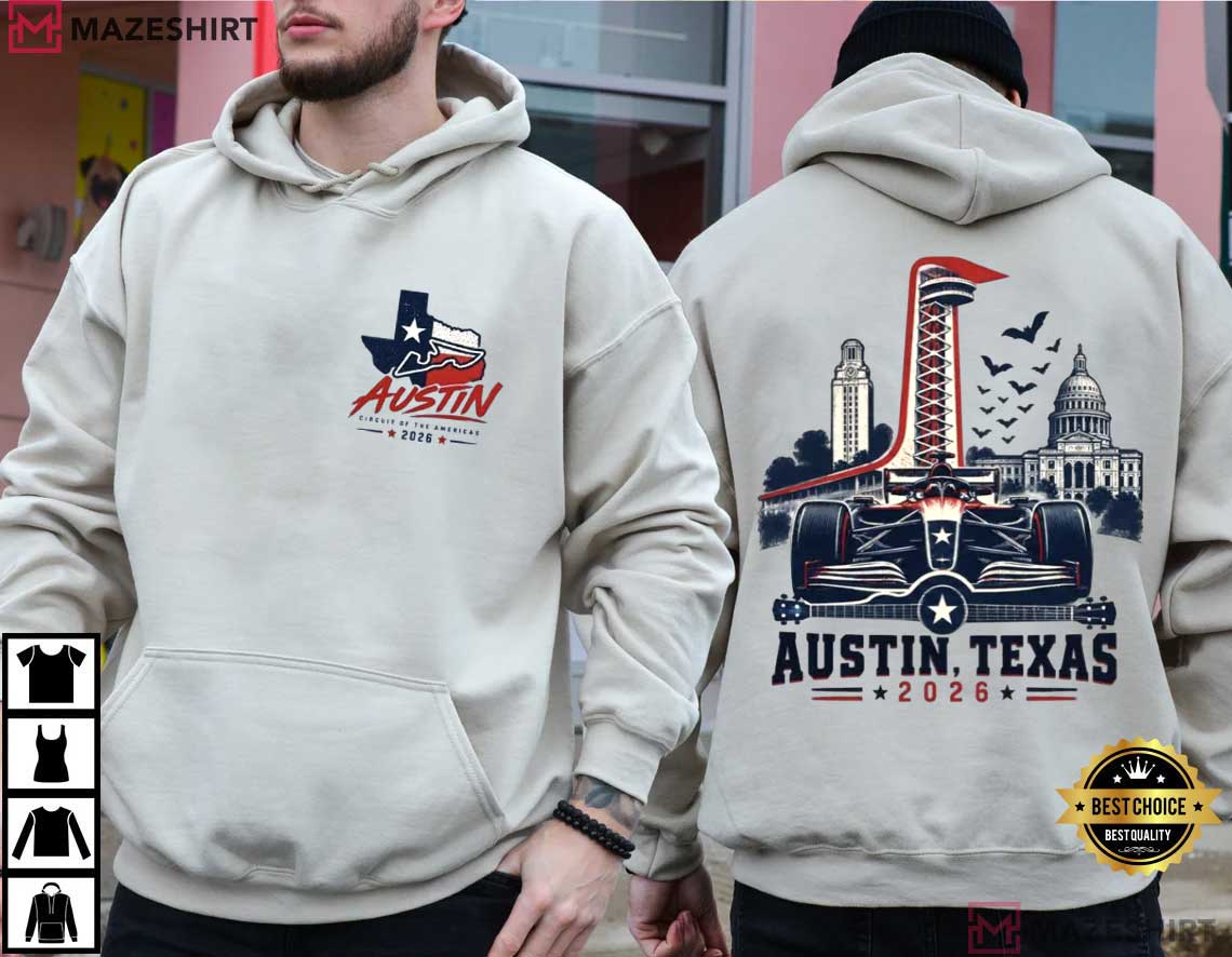 Austin Texas GP Formula Youth Motorsport Fans T-Shirt Austin Texas GP Formula Youth Motorsport Fans T-Shirt