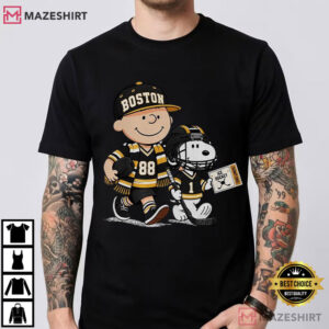 Ice Hockey Boston Cute Cartoon Hockey Game Day T Shirt (1)