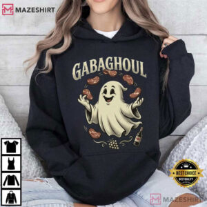Gabaghoul Ghost Halloween Funny Italian Gabagool Ghoul T Shirt (4)