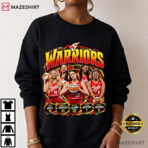 Caitlin Clark Indiana Fever Warriors Basketball Team Sports T Shirt