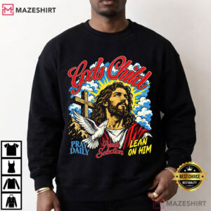 Gods Child Vintage Jesus Christian Faith 90s T Shirt (2)