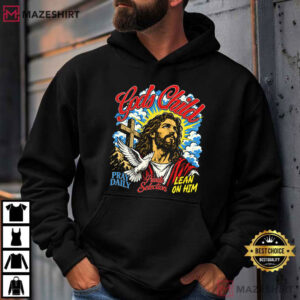 Gods Child Vintage Jesus Christian Faith 90s T Shirt (3)