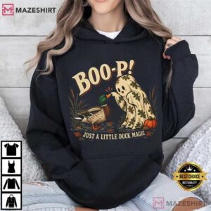 Boo P Ghost Duck Camo Ghost And Mallard Funny Halloween T Shirt (2)