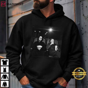 Ghostface Michael Myers Horror Movie Retro Slasher T Shirt (2)