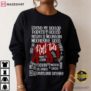 Dixieland Delight Alabama Football Crimson Tide Game Day T Shirt (2)
