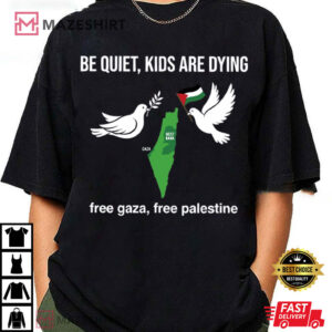 Free Palestine Peace Dove Gaza Map Human Rights Activist Protest T Shirt (4)