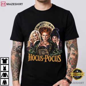 Hocus Pocus Sanderson Sisters Halloween Witch Vintage T Shirt (1)