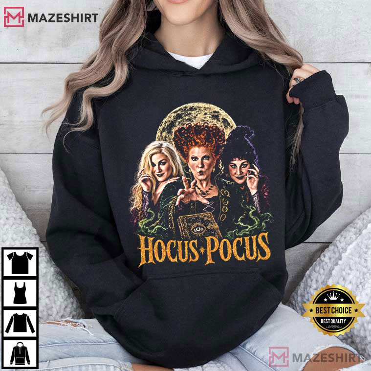 Hocus Pocus Sanderson Sisters Halloween Witch Vintage T-Shirt Hocus Pocus Sanderson Sisters Halloween Witch Vintage T-Shirt