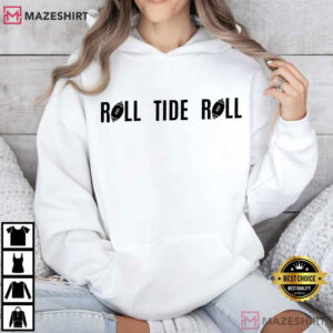 Alabama Crimson Tide Roll Tide Roll Game Day Football T Shirt (3)