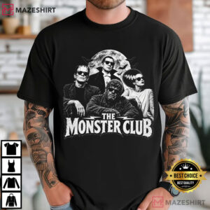 Halloween Frankenstein Werewolf Dracula Bubblegum Funny Spooky Season T S (4)