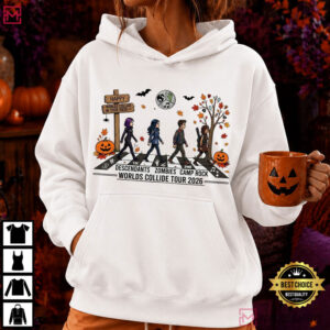 Disney Worlds Descendants Zombies Camp Rock Halloween T Shirt (4)