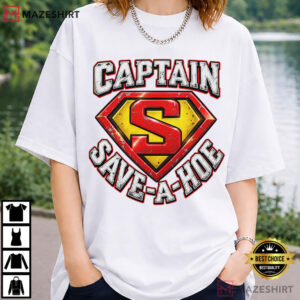 Captain Save A Hoe Funny Superhero Parody Sarcastic T Shirt (2)