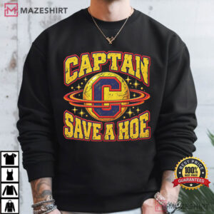 Captain Save A Hoe Retro Space Squad T Shirt (4)