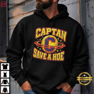 Captain Save A Hoe Retro Space Squad T Shirt (2)