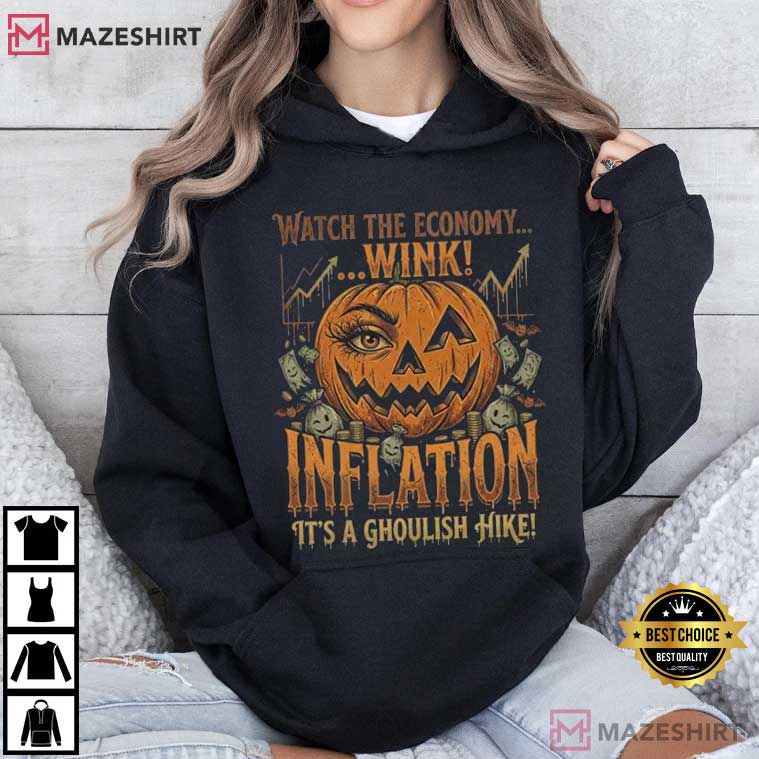 Due To Inflation This Is My Costume Funny Halloween T-Shirt Due To Inflation This Is My Costume Funny Halloween T-Shirt