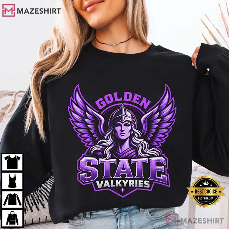Golden State Valkyries WNBA Basketball Game Day T-Shirt Golden State Valkyries WNBA Basketball Game Day T-Shirt