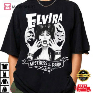 Elvira Vintage Mistress Of The Dark Movie Horror T-Shirt