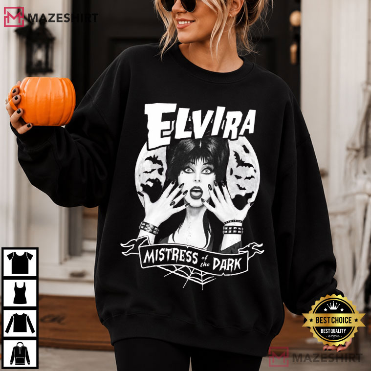 Elvira Vintage Mistress Of The Dark Movie Horror T-Shirt Elvira Vintage Mistress Of The Dark Movie Horror T-Shirt