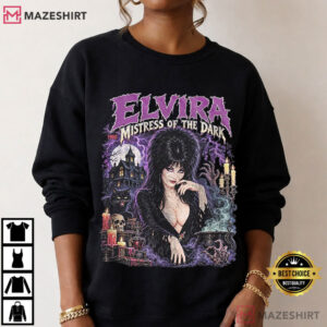 Elvira Mistress Of The Dark Vintage Horror Movie Spooky Halloween T (3)