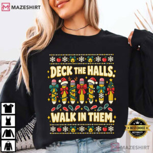 Teacher Ugly Christmas Sweater Funny Xmas Gift T Shirt (3)