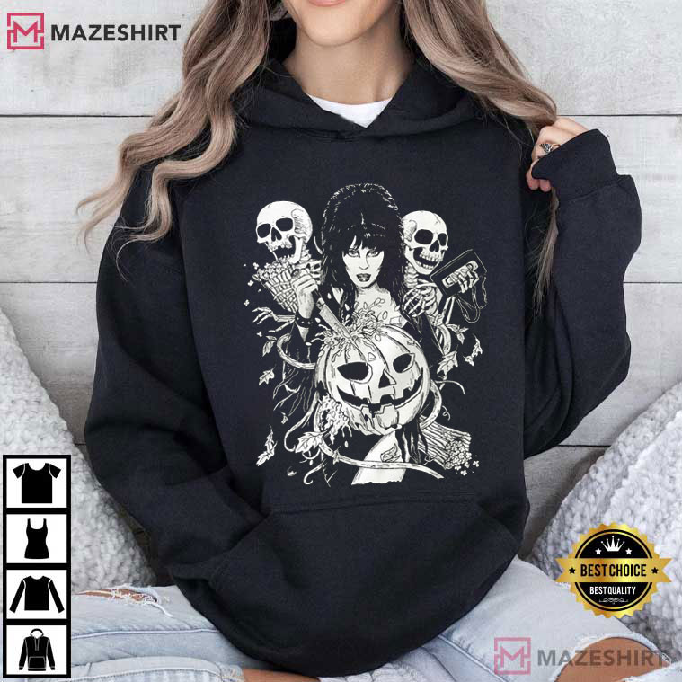 Halloween Elvira Mistress Of Dark October Witch Vintage T-Shirt Halloween Elvira Mistress Of Dark October Witch Vintage T-Shirt