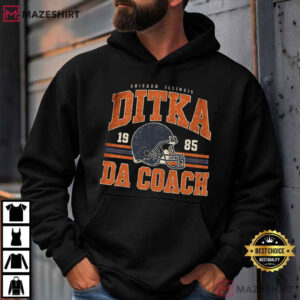Ditka Da Coach Chicago Illinois 1985 Football Vintage T Shirt (4)