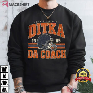 Ditka Da Coach Chicago Illinois 1985 Football Vintage T Shirt (3)