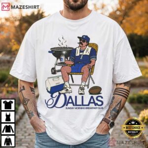 Dallas Football Tailgate Funny Retro Texas Game Day T-Shirt
