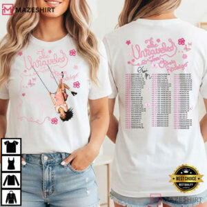 Olivia Rodrigo Unraveled Tour 2026 A Girl So In Love T Shirt (4)