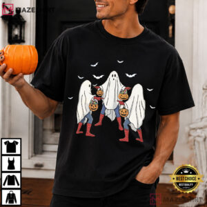 Spider Man Halloween Retro Funny Multiverse Spooky Season T Shirt (1)