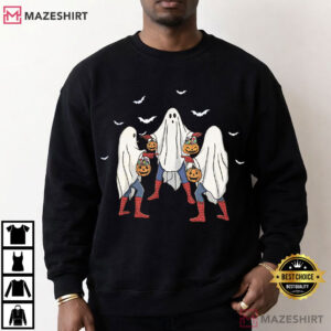 Spider Man Halloween Retro Funny Multiverse Spooky Season T Shirt (2)