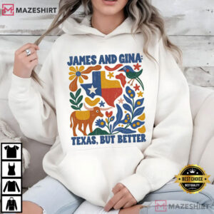 James Talarico Gina Hinojosa Vote Blue Texas Midterms T Shirt (3)