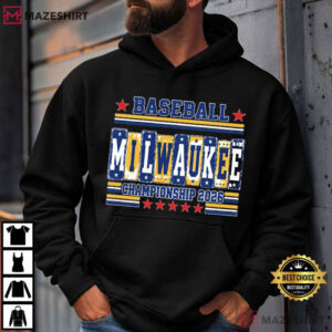 Milwaukee Baseball 2026 Championship Vintage Retro Baseball T Shirt
