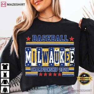 Milwaukee Baseball 2026 Championship Vintage Retro Baseball T Shirt (3)